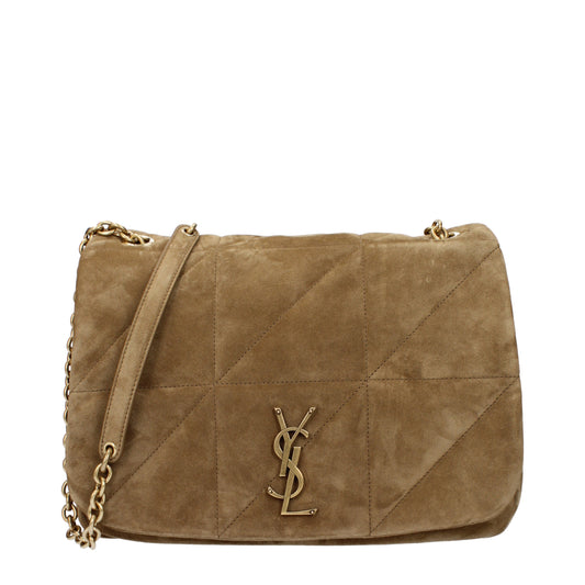 Saint Laurent Women's Shoulder Bags Suede