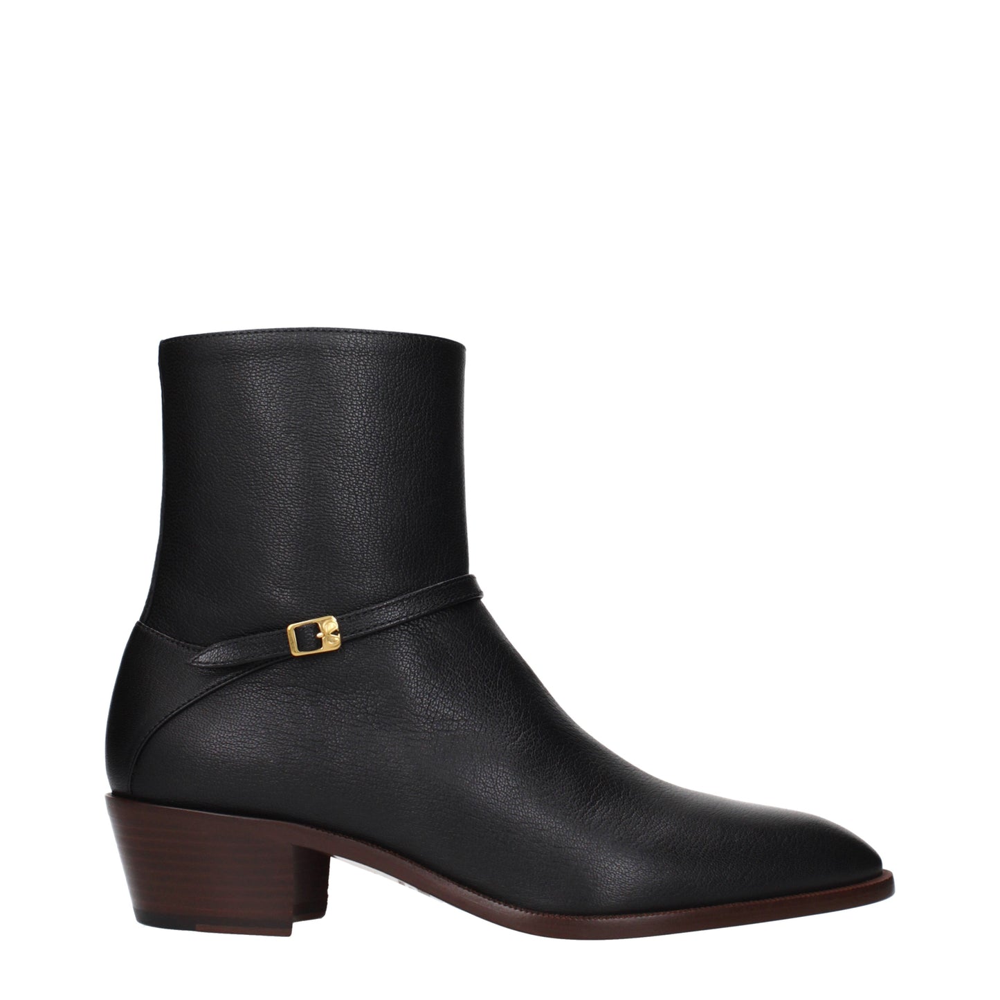 Valentino Garavani Ankle Boots Men Leather Black