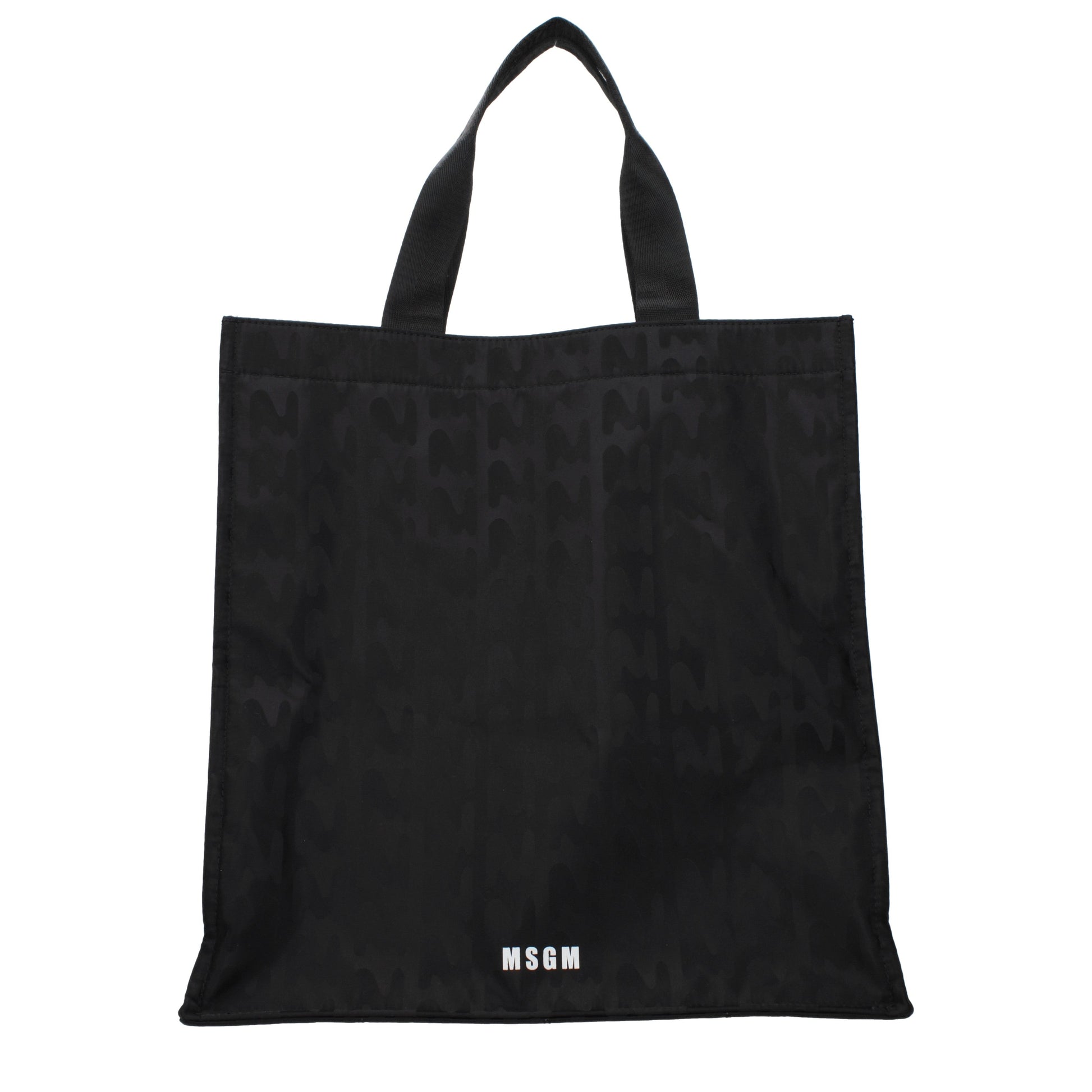 MSGM Handbags Men Fabric  Black