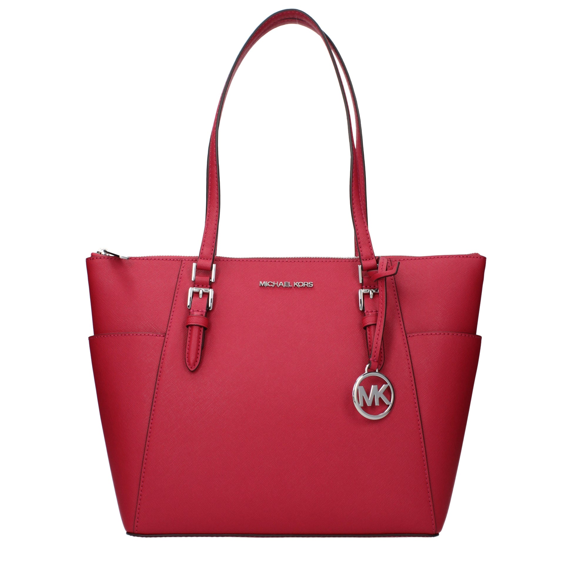 Michael Kors Women's Shoulder Bags Leather Raspberry
