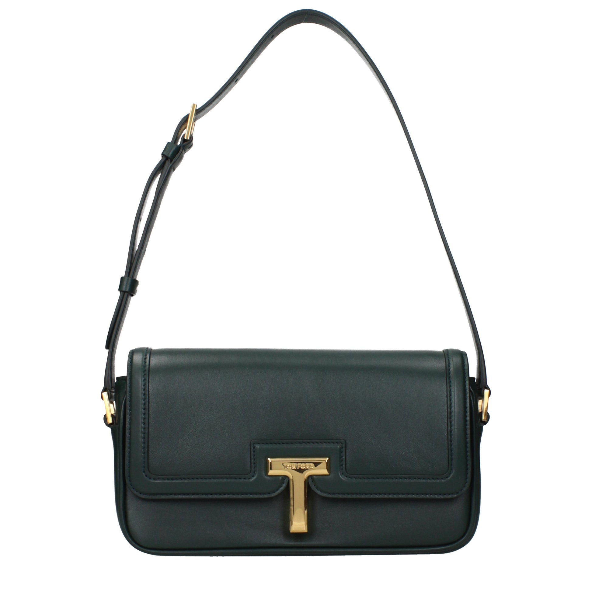Tom Ford Shoulder Bags Women Leather Green/Emerald