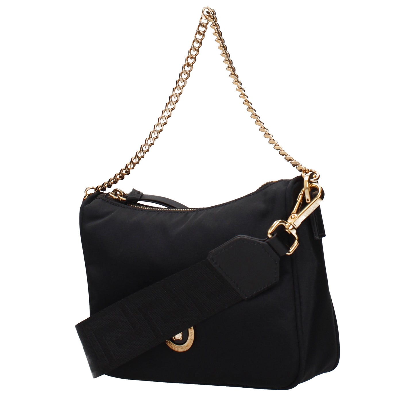Versace Handbags Women Fabric  Black