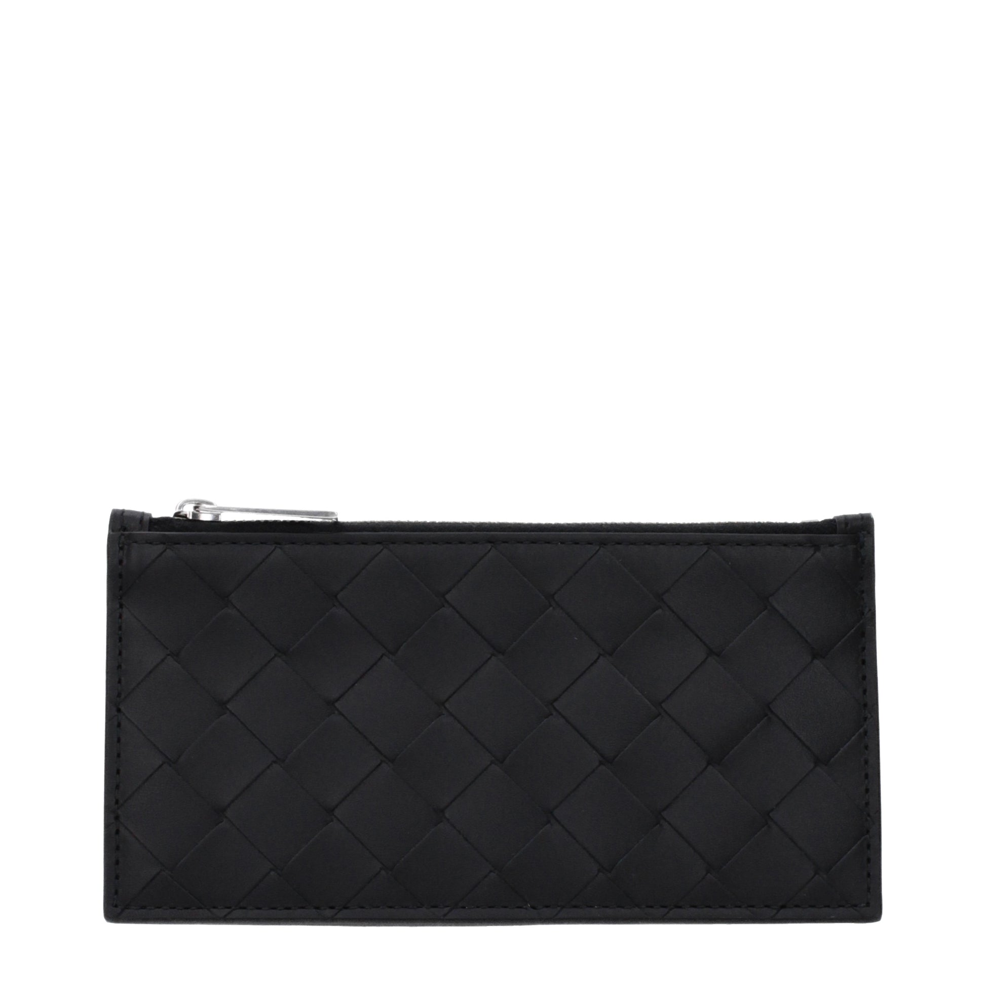 Bottega Veneta Coin Purses Men Leather Black