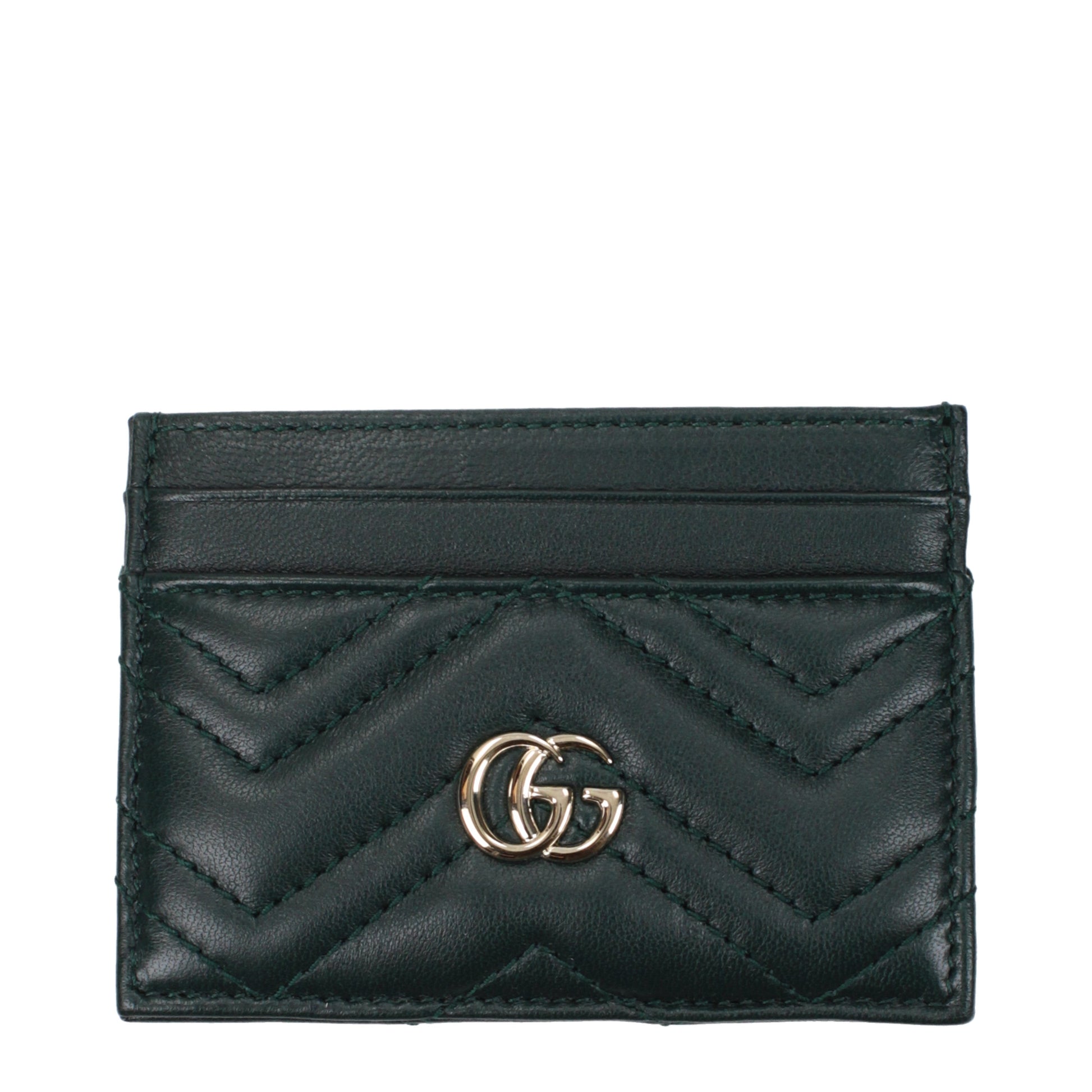 Gucci Document Holders Women Leather Green