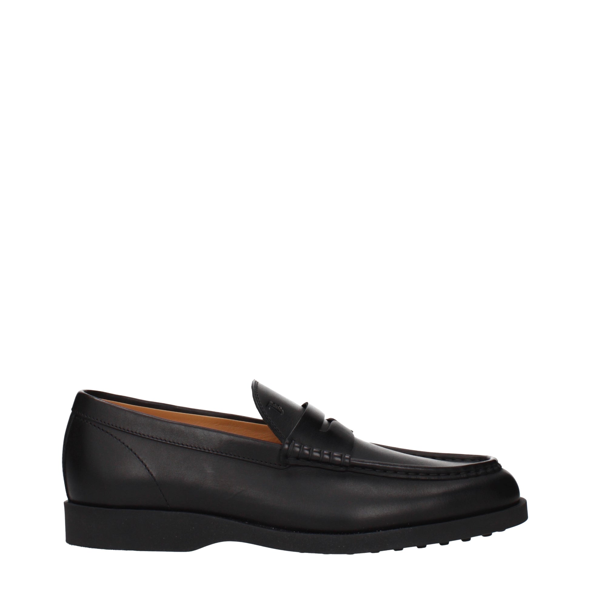 Tod's Loafers Men Leather Black