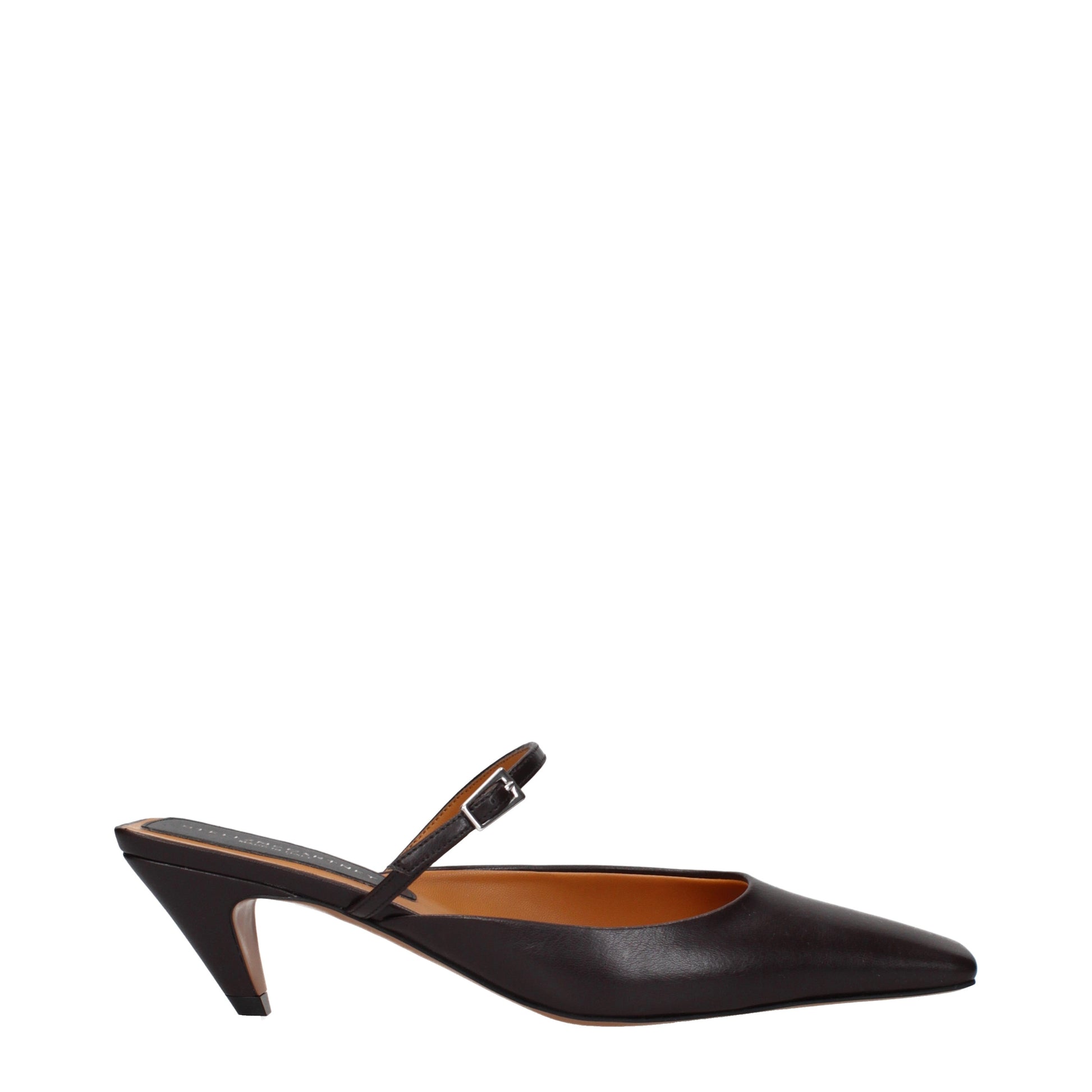 Stella McCartney Sandals Women Eco Leather Brown/Coffee