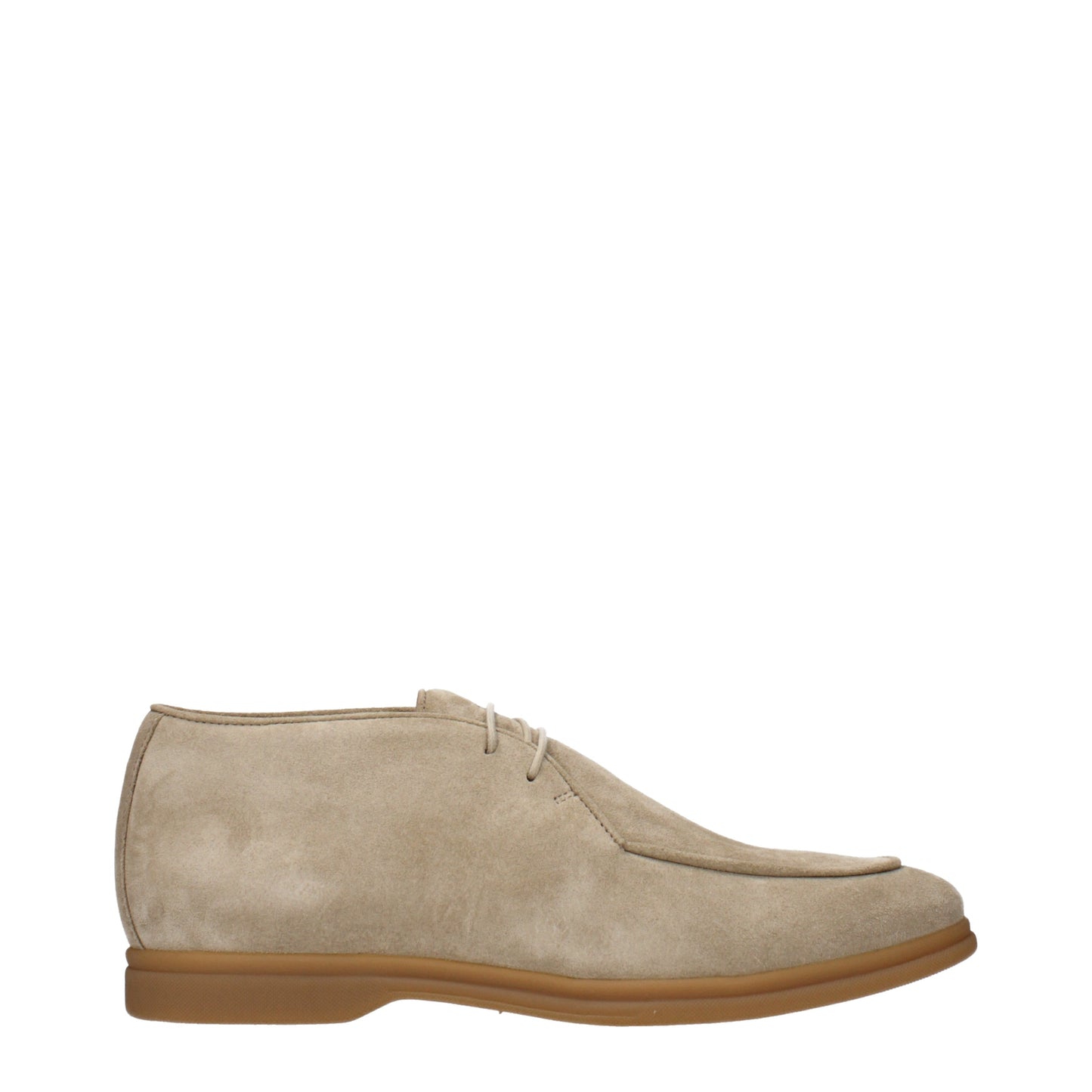 Eleventy Ankle Boots Men Suede Beige/Sand