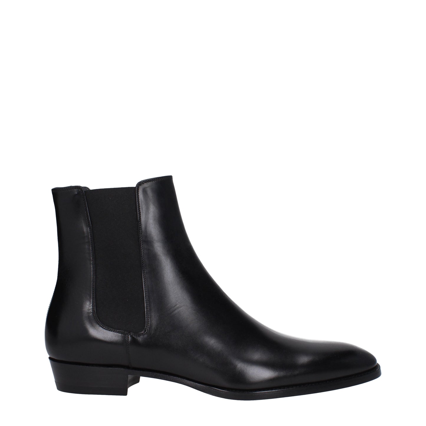 Celine Men's Boots in Leather Black