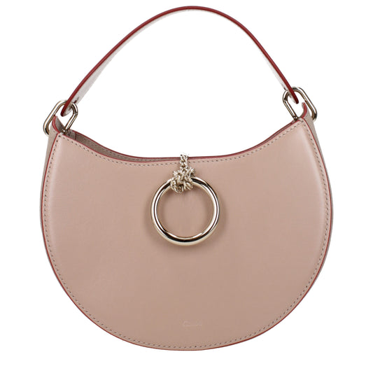 Chloé Handbags Women Leather Beige