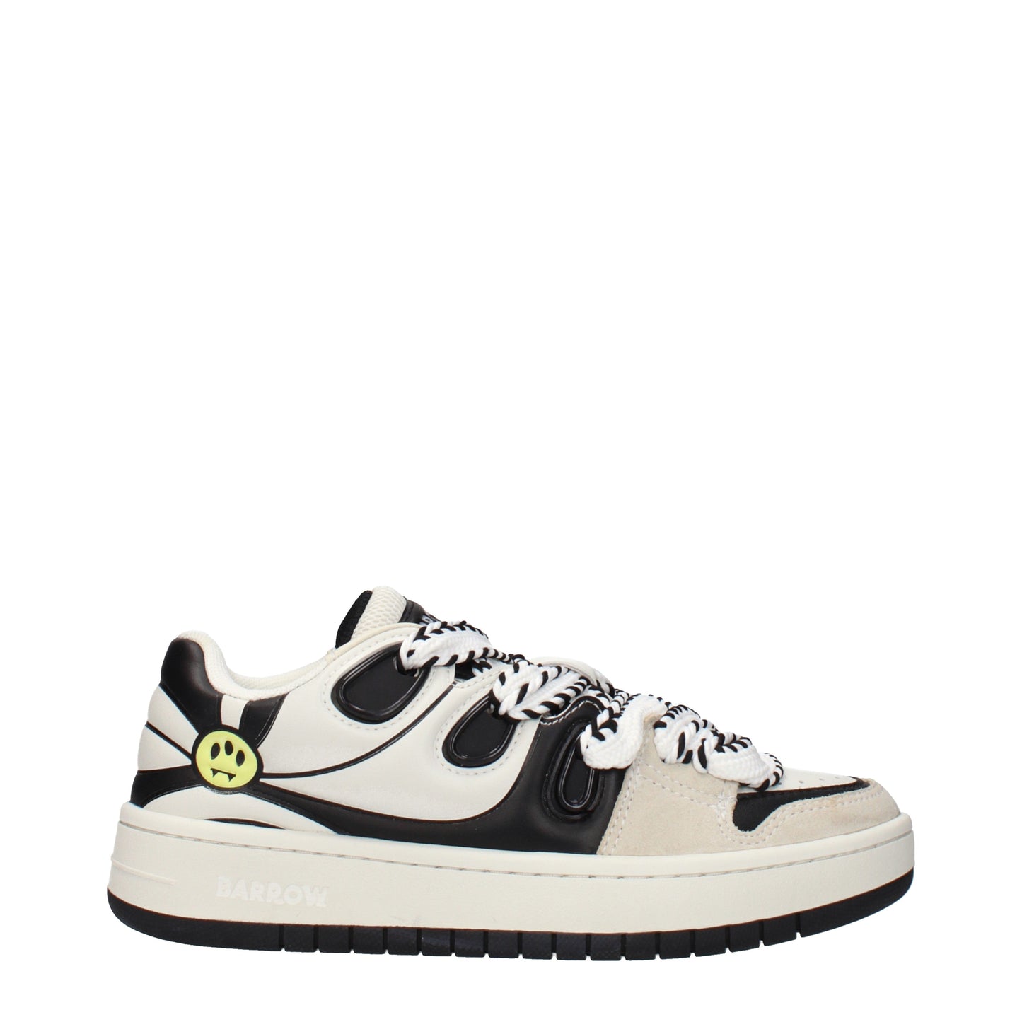 Barrow Sneakers Women Leather Beige/Black