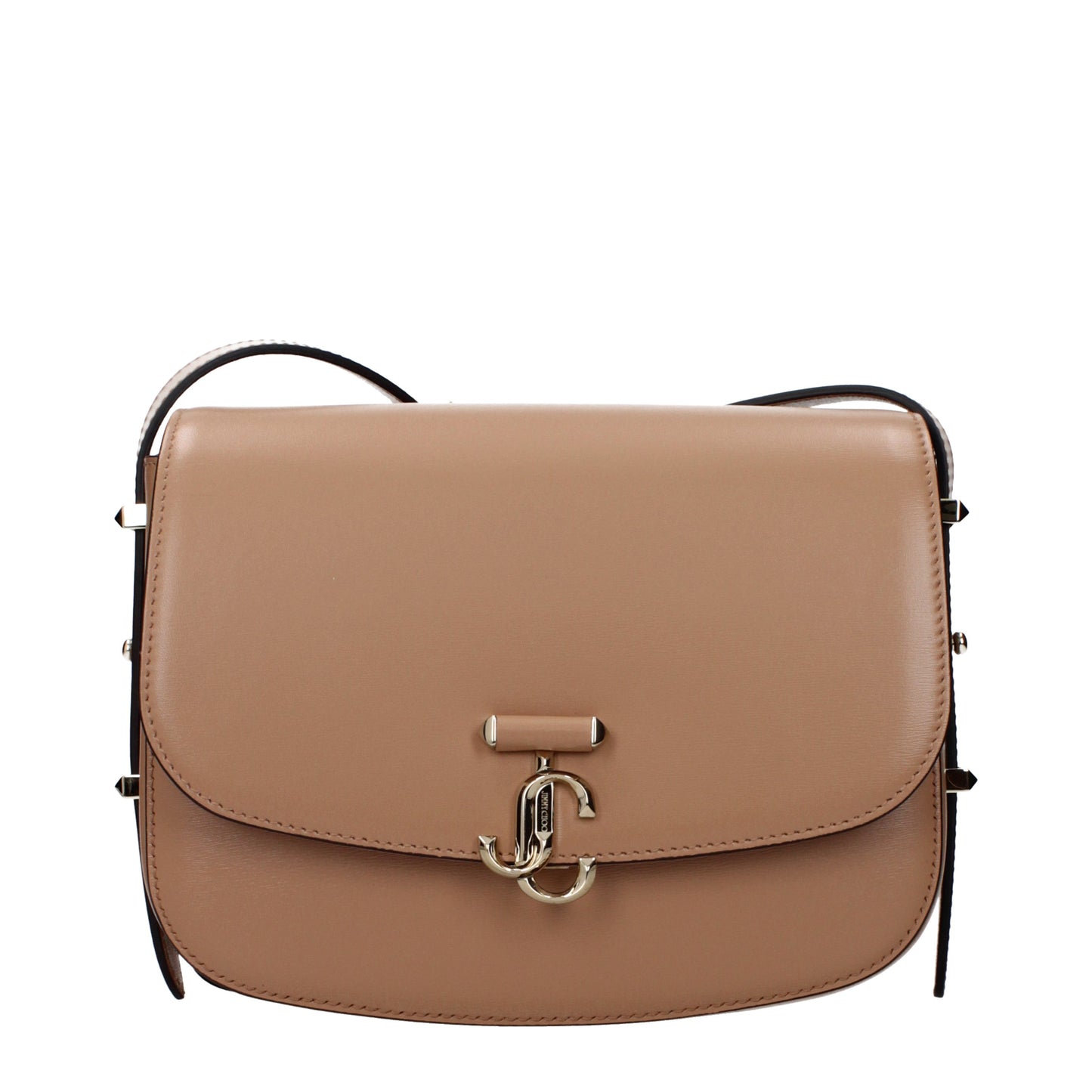 Jimmy Choo Crossbody Bags Women Leather Brown/Cookie