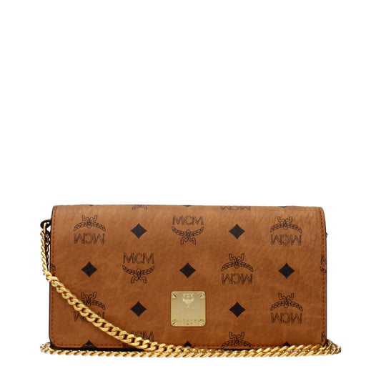 MCM Women's Clutches Fabric