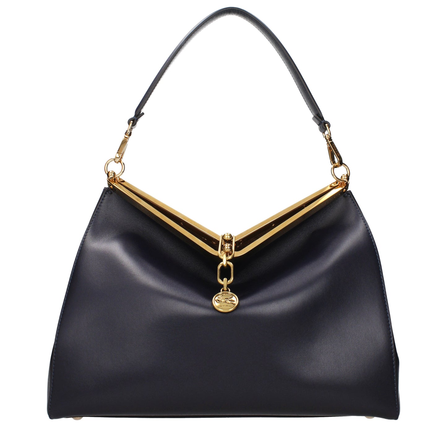 Etro Shoulder Bags Women Leather Blue/Blue Navy