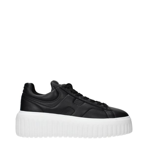 Hogan Sneakers Women Leather Black