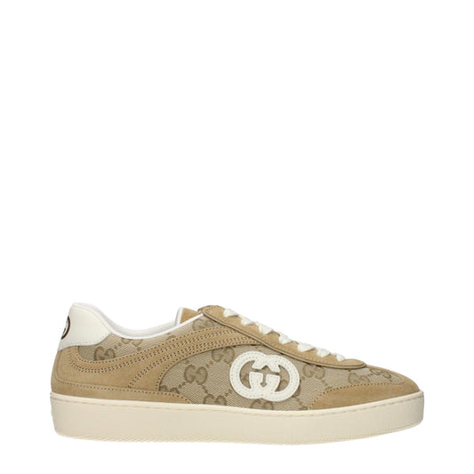 Gucci Sneakers Women Fabric  Beige/Butter