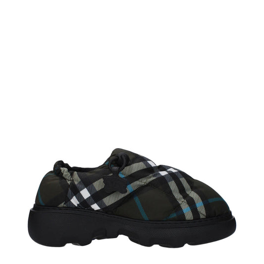 Burberry Slip on Women Fabric  Green