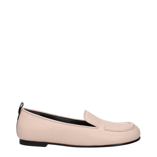 Premiata Loafers Women Leather Pink/Nude Pink