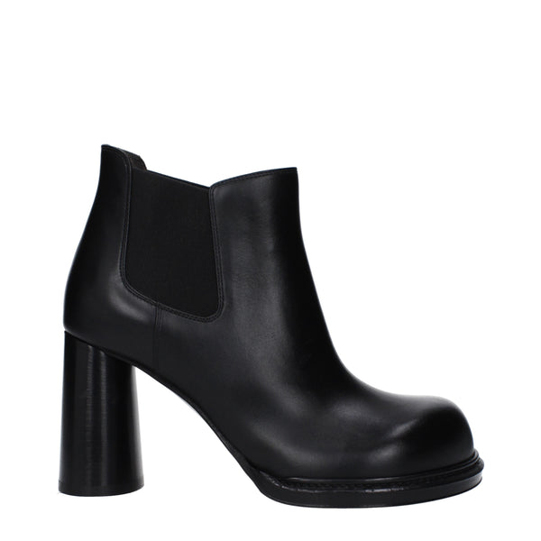 Bottega Veneta Ankle Boots Women Leather Black