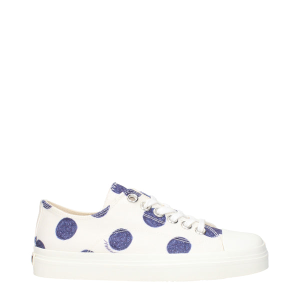 Moschino Sneakers Women Fabric  White/Denim
