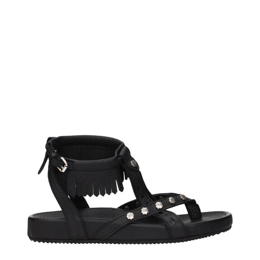 Isabel Marant Sandals Women Leather Black