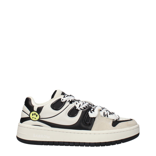 Barrow Sneakers Women Leather Beige/Black