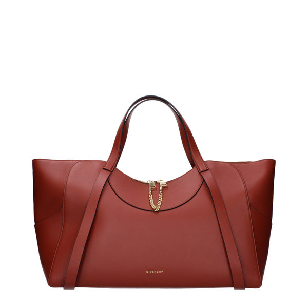 Givenchy Handbags Women Leather Brown/Terracotta