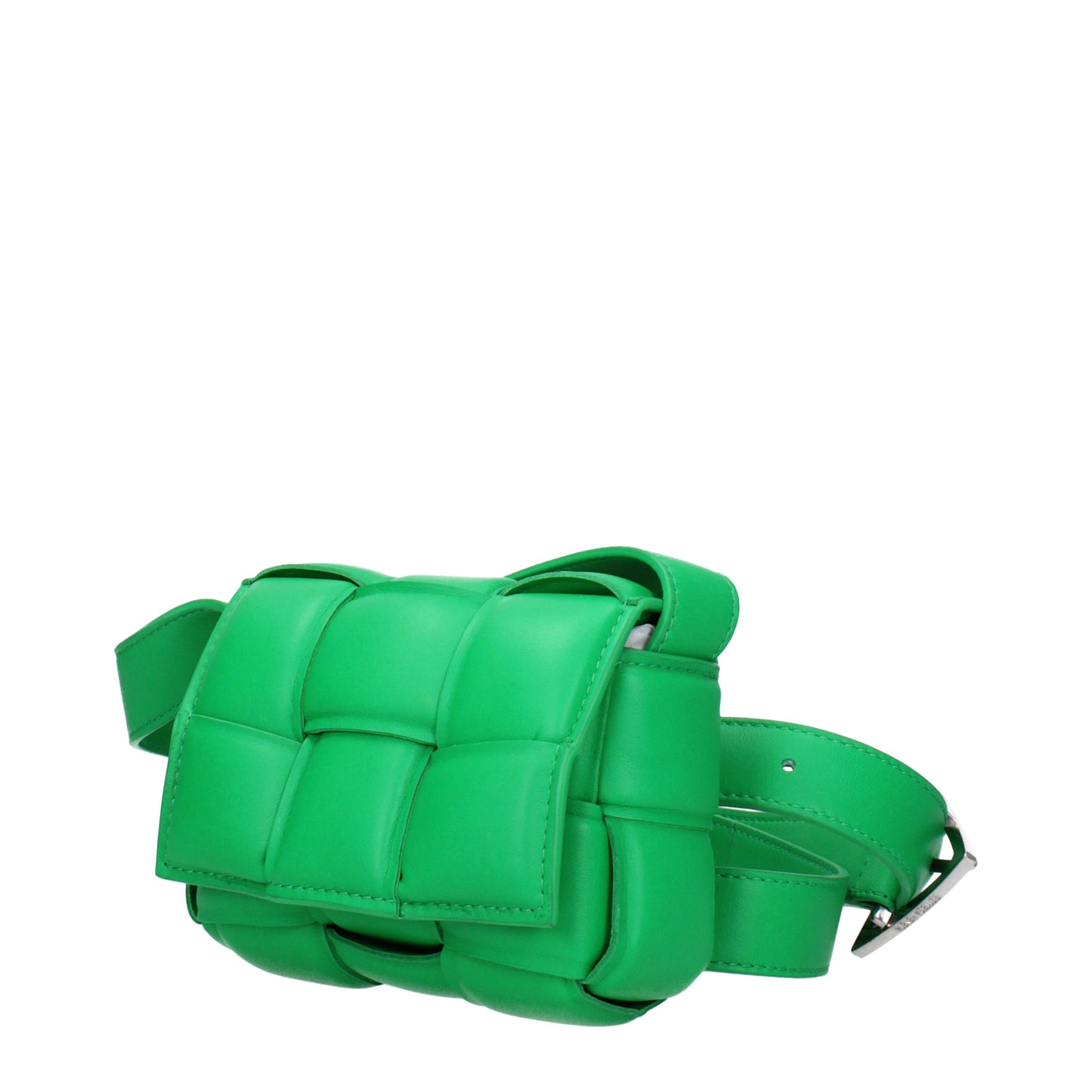 Bottega Veneta Crossbody Bags Women Leather Green/Parakeet