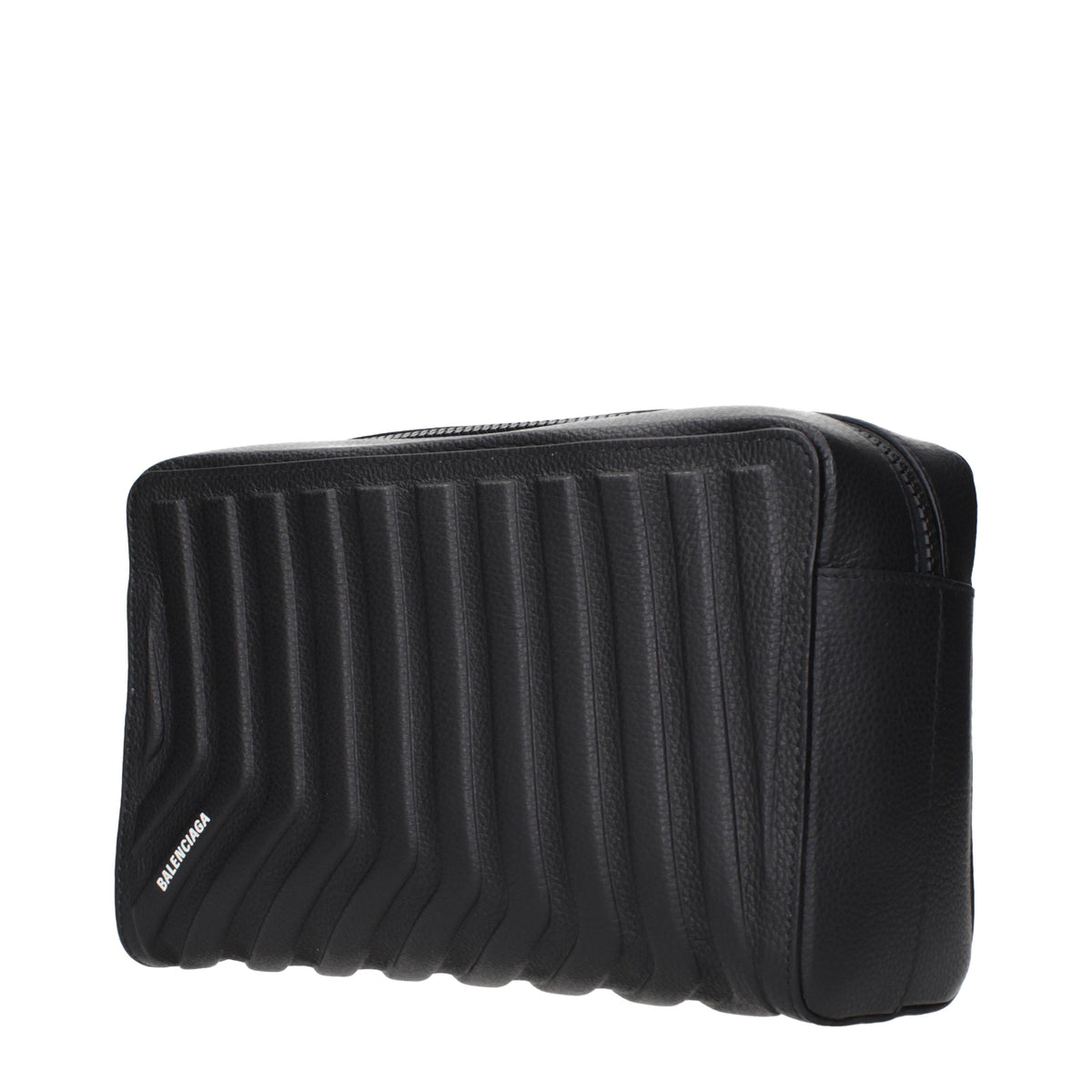 Balenciaga Clutches Men Leather Black