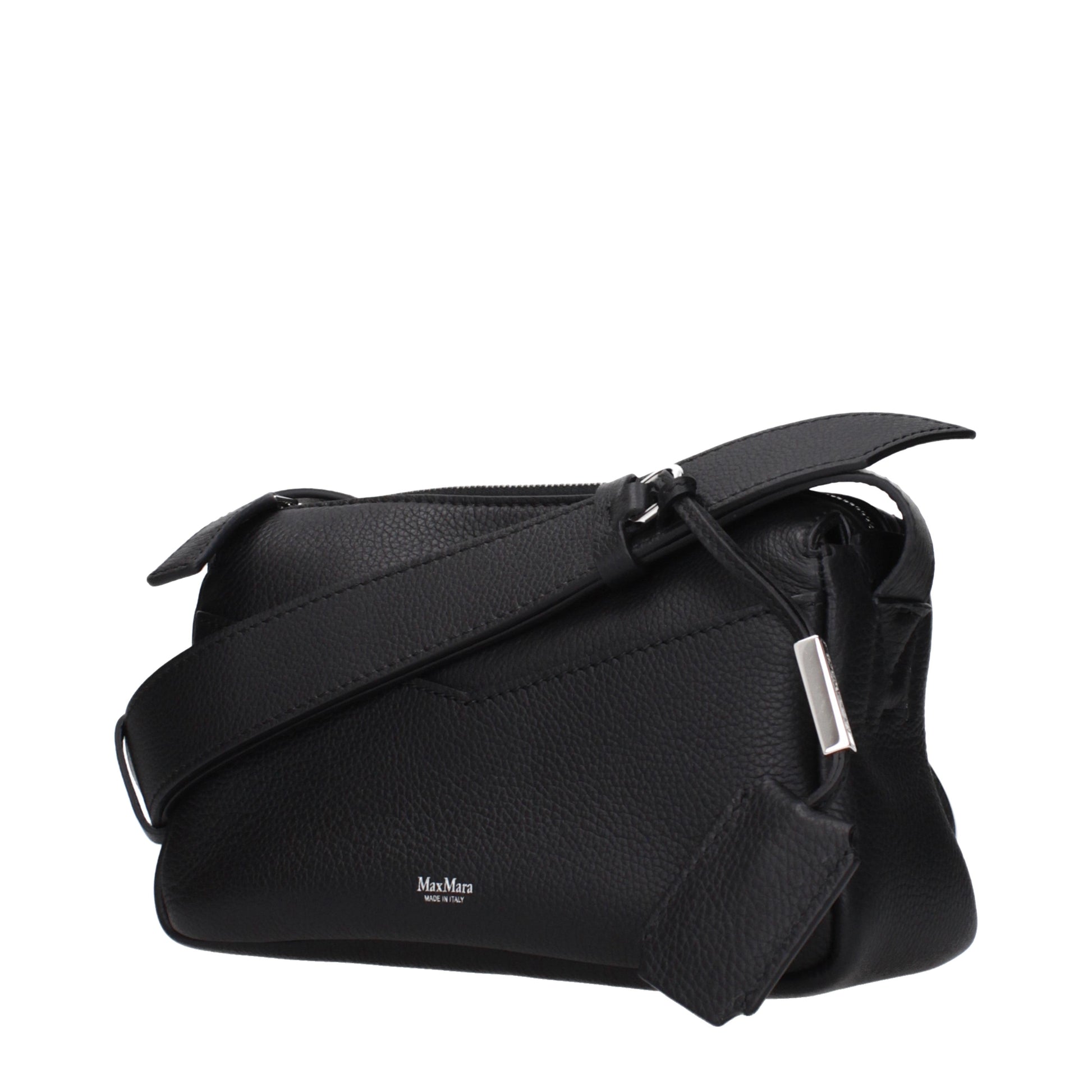 Max Mara Crossbody Bags Women Leather Black