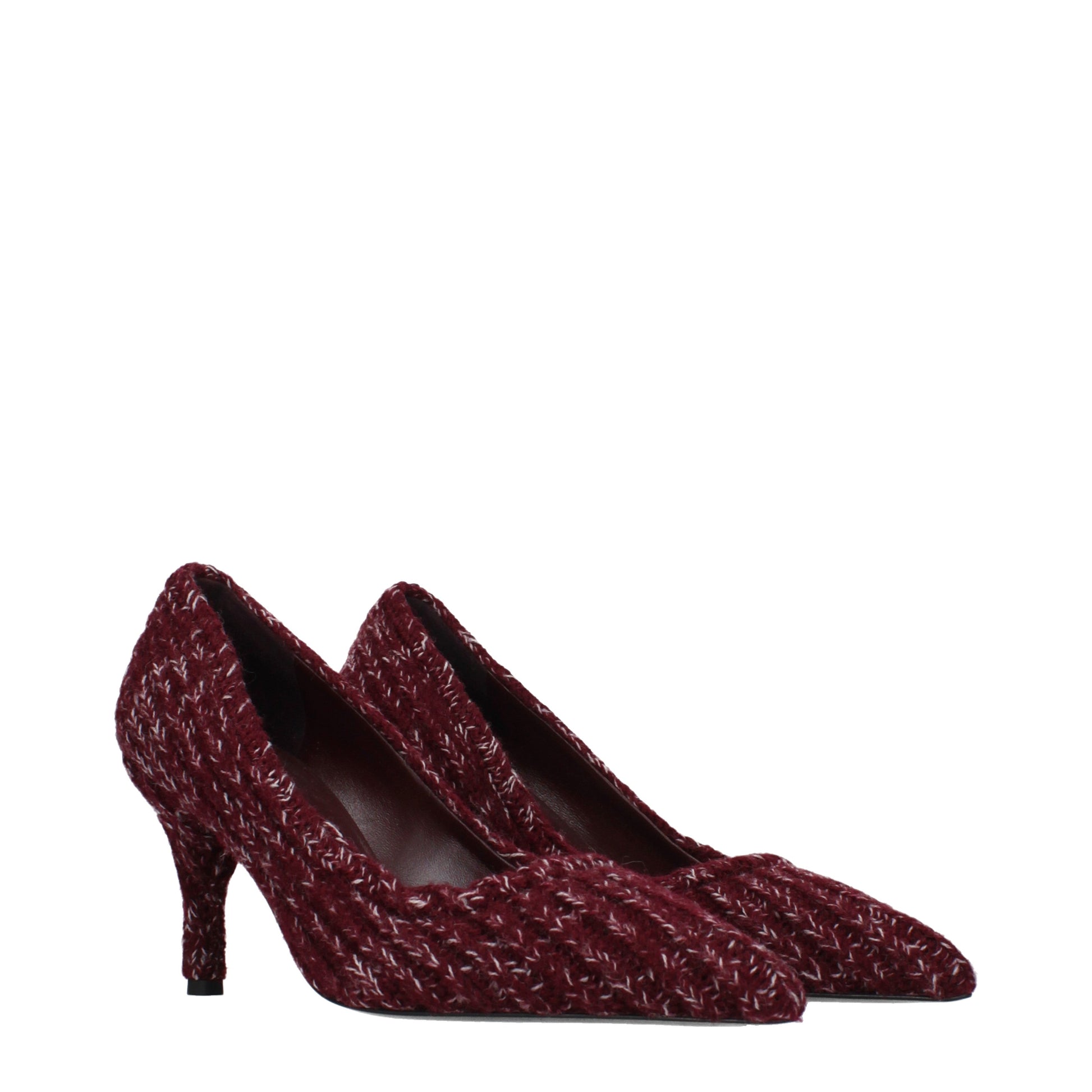 Prada Pumps Women Fabric  Red/Purple