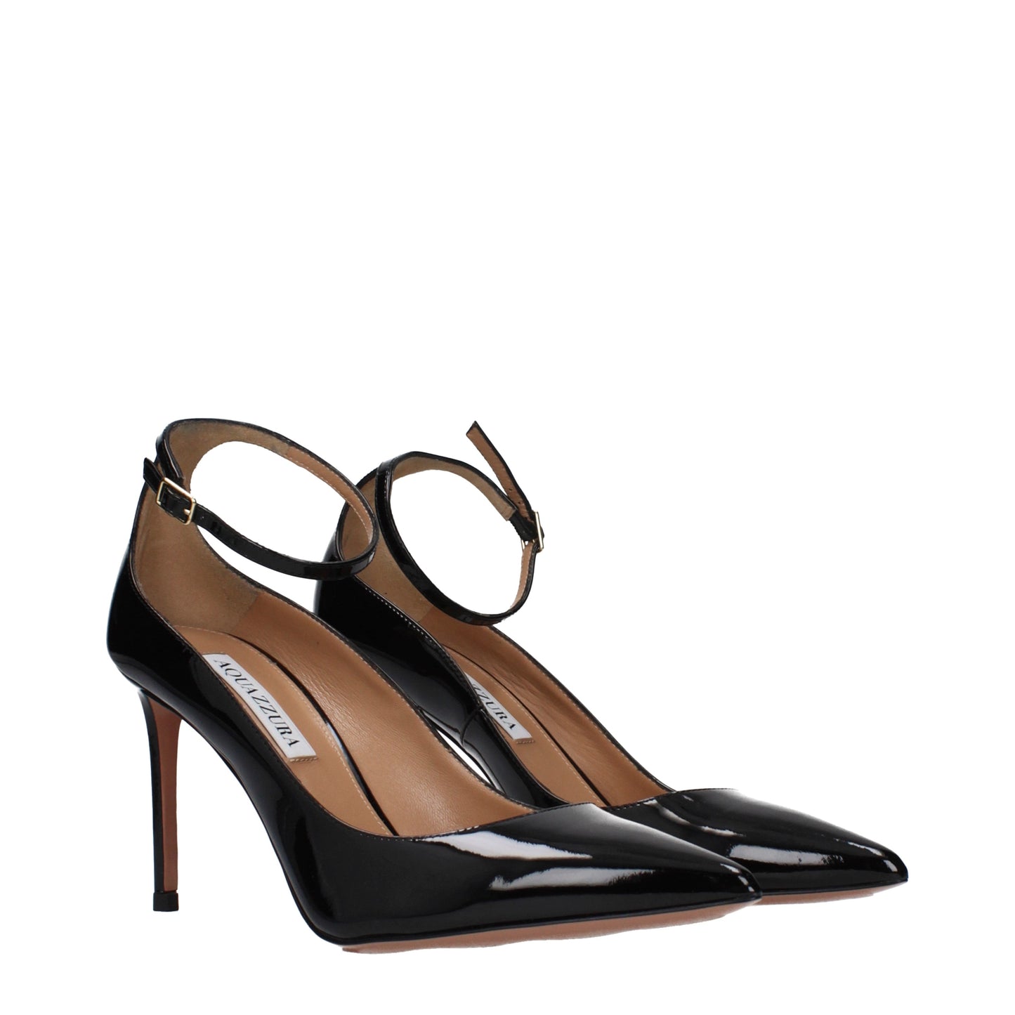 Aquazzura Pumps Women Patent Leather Black