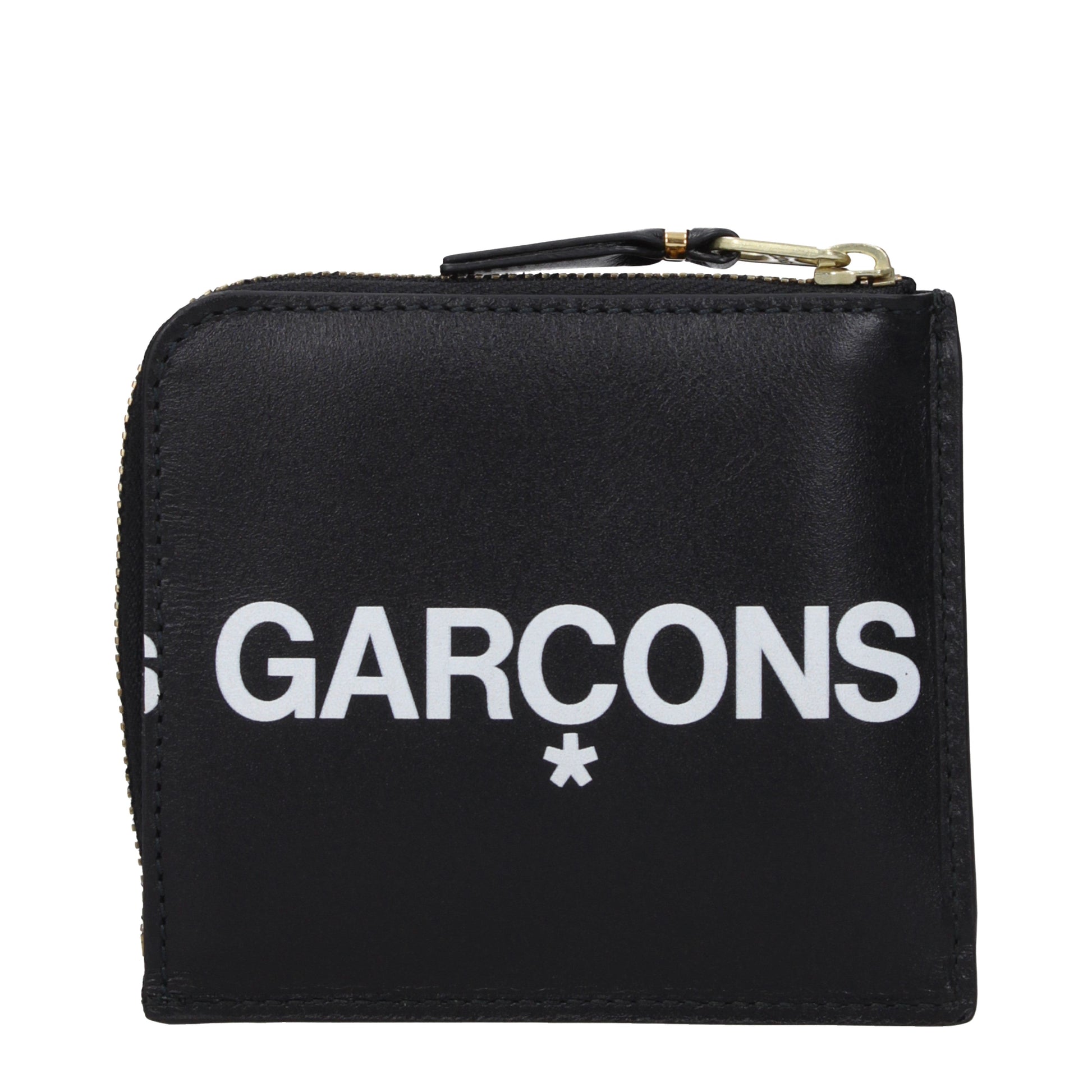 Comme des Garçon Coin Purses Men Leather Black