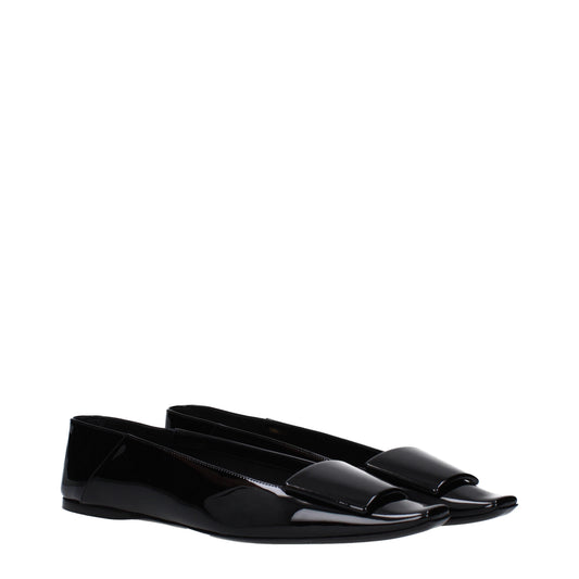 Saint Laurent Women's Ballet Flats Patent Leather