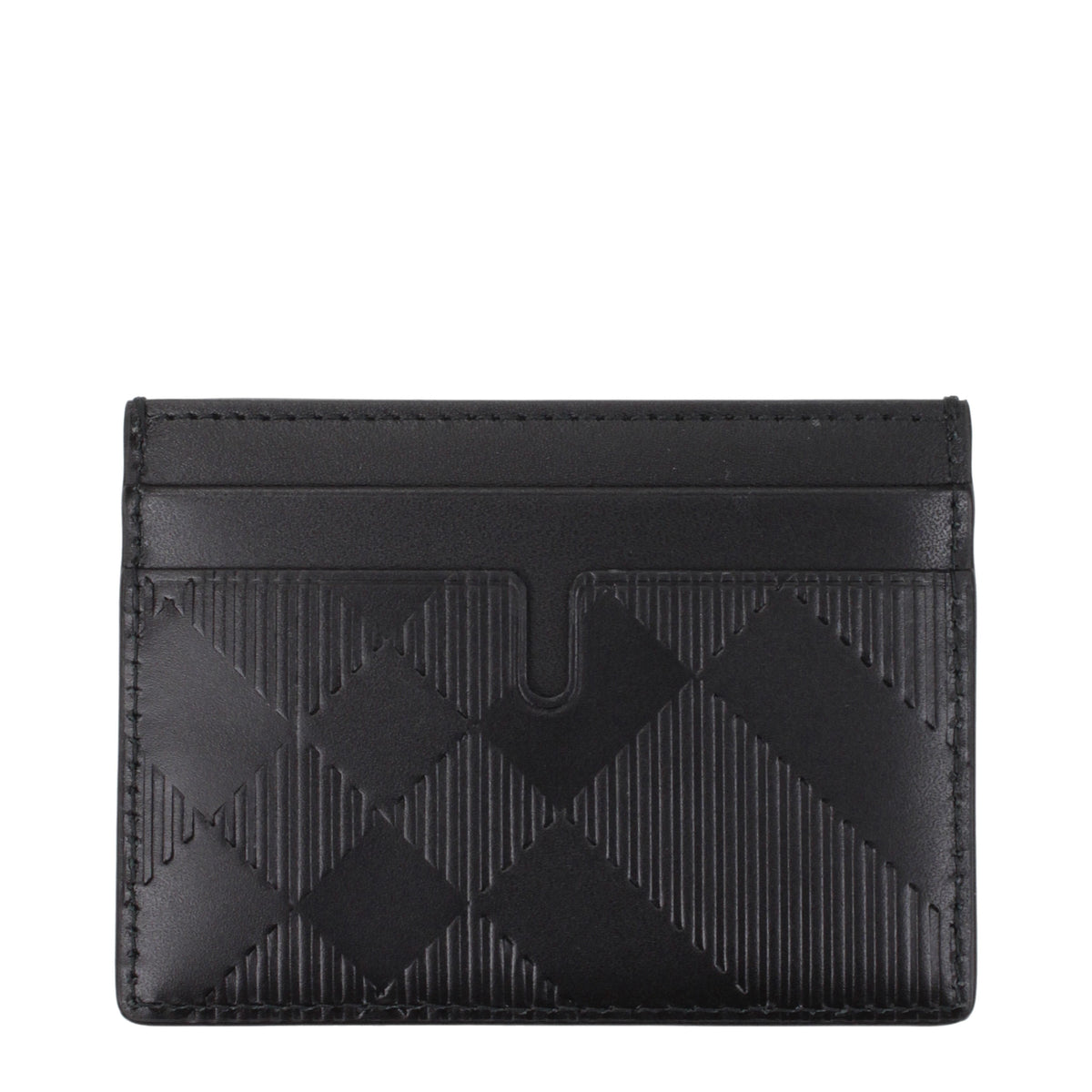Burberry Document Holders Men Leather Black