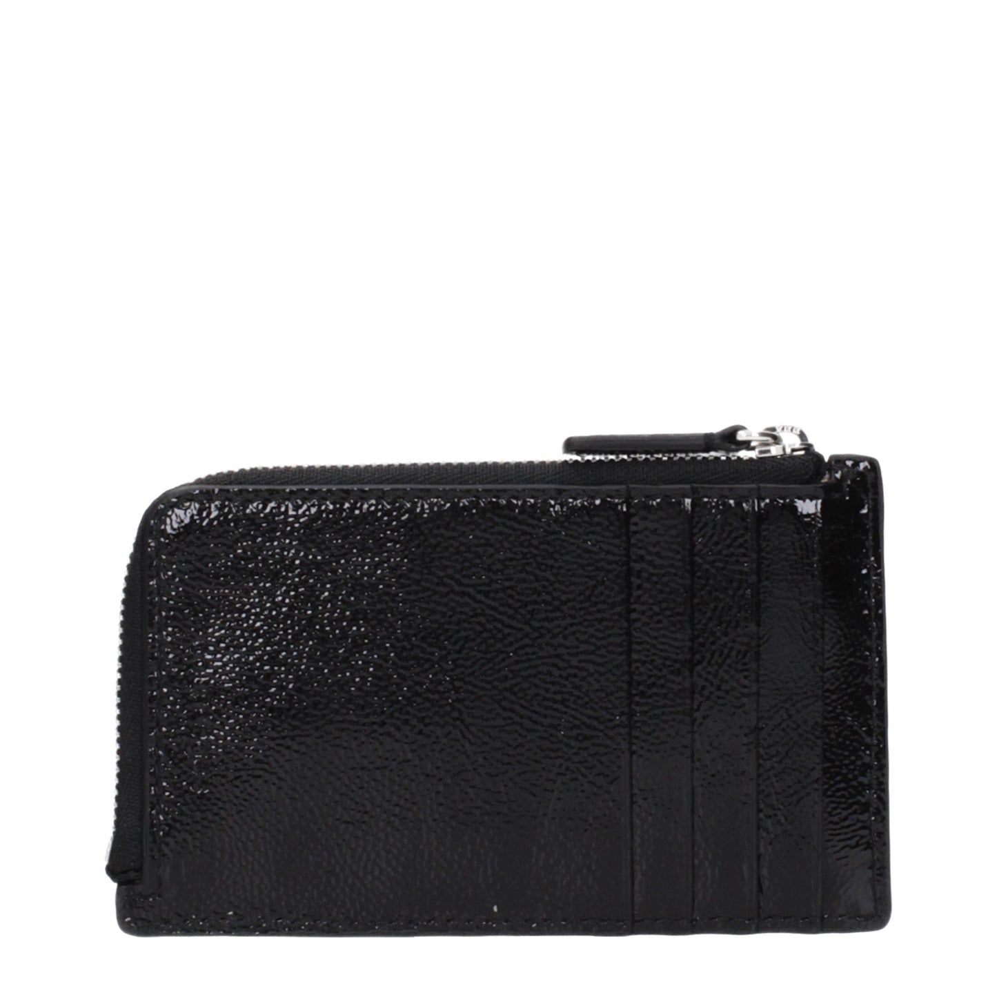 Courrèges Coin Purses Women Leather Black