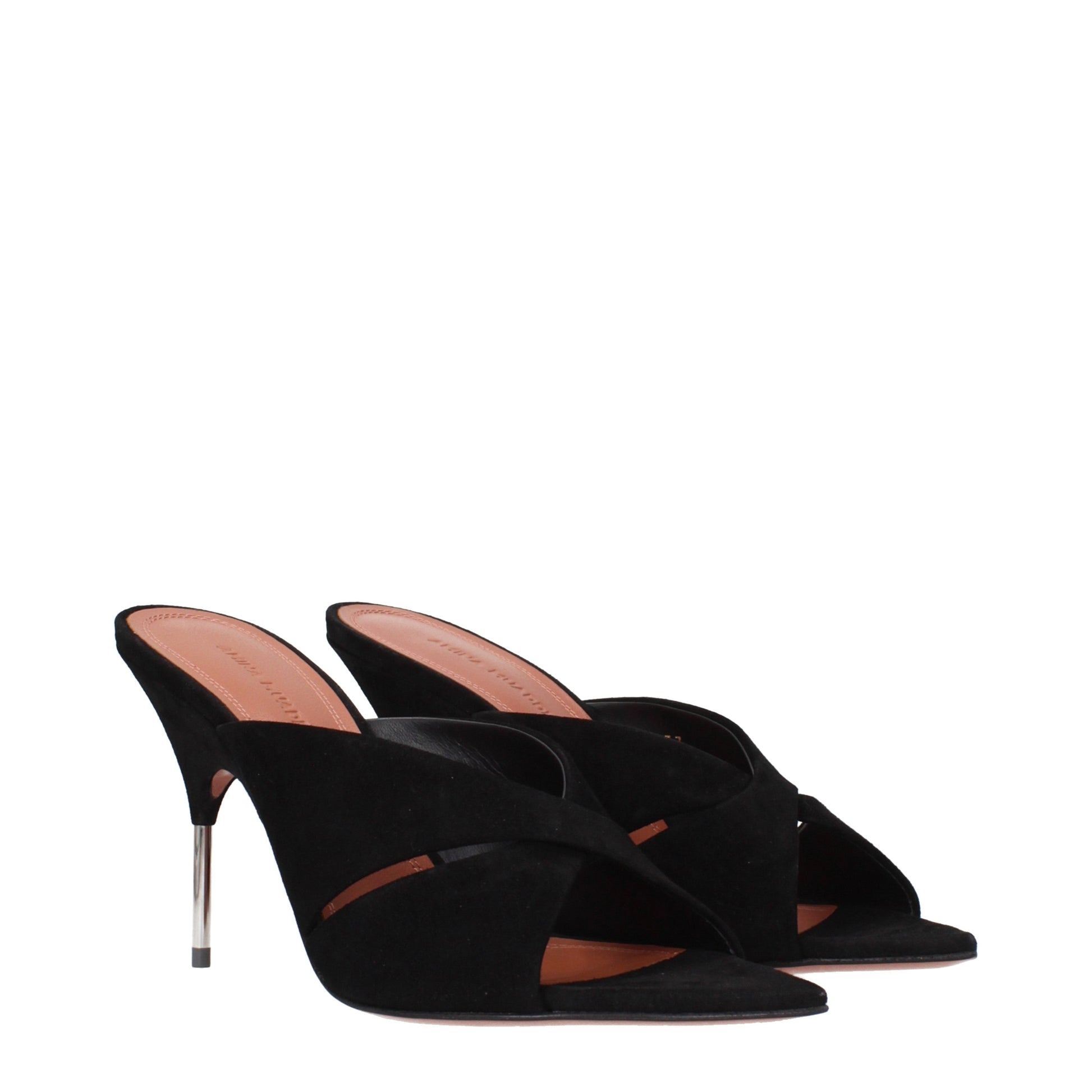 Amina Muaddi Women's Sandals Suede