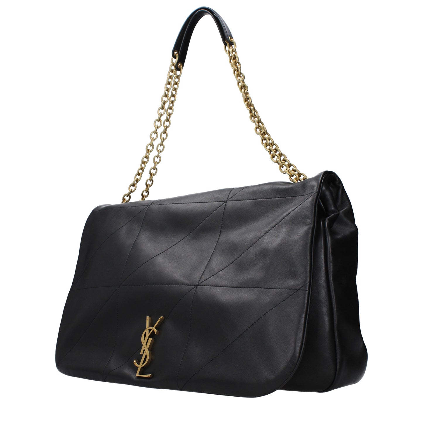 Saint Laurent Shoulder Bags Women Leather Black