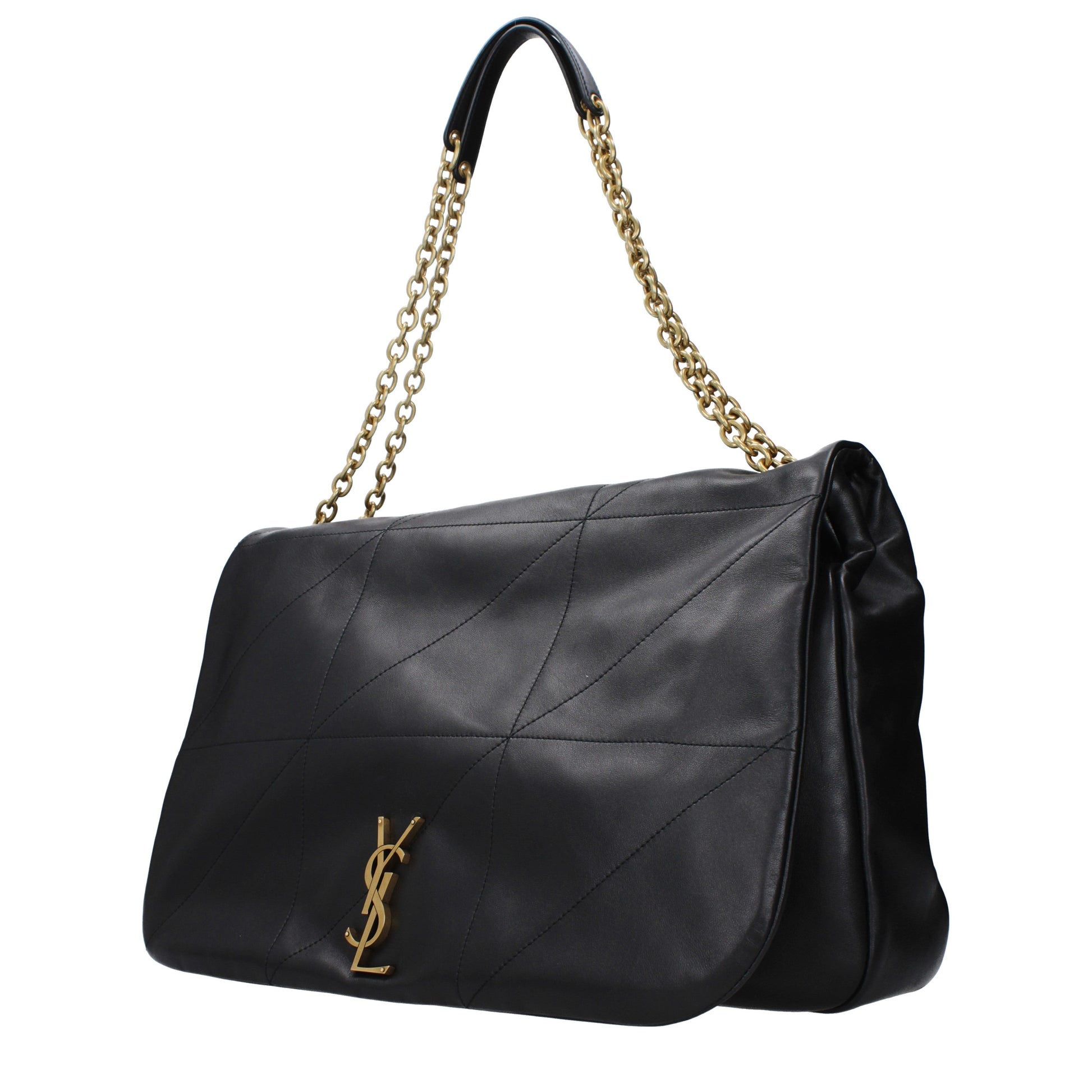 Saint Laurent Shoulder Bags Women Leather Black