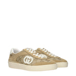 Gucci Sneakers Women Fabric  Beige/Butter