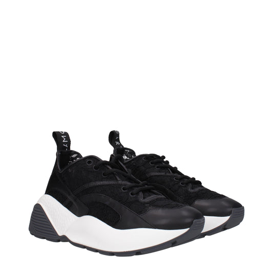 Stella McCartney Women's Sneakers in Fabric  Black