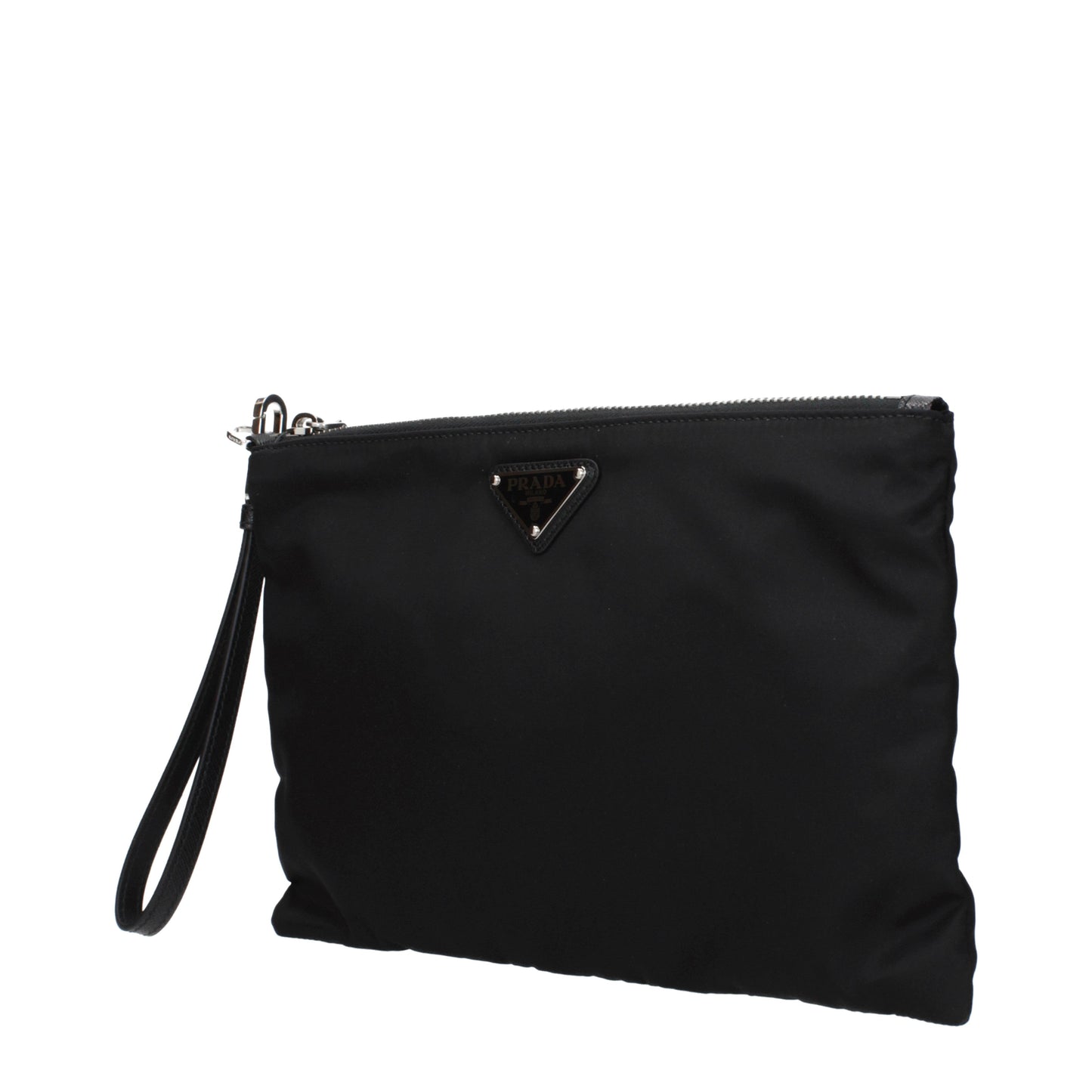 Prada Clutches Men Fabric  Black