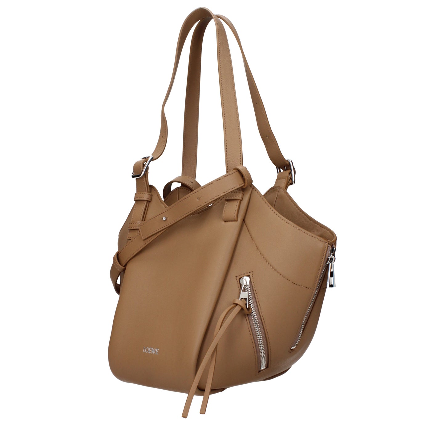 Loewe Shoulder Bags Women Leather Brown