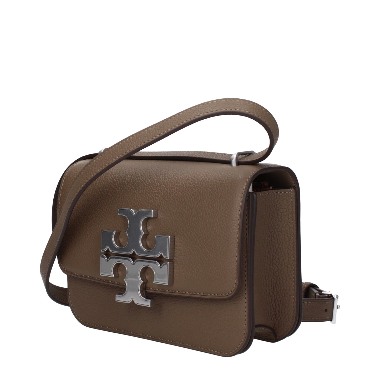 Tory Burch Crossbody Bags Women Leather Brown/Wild Mushroom