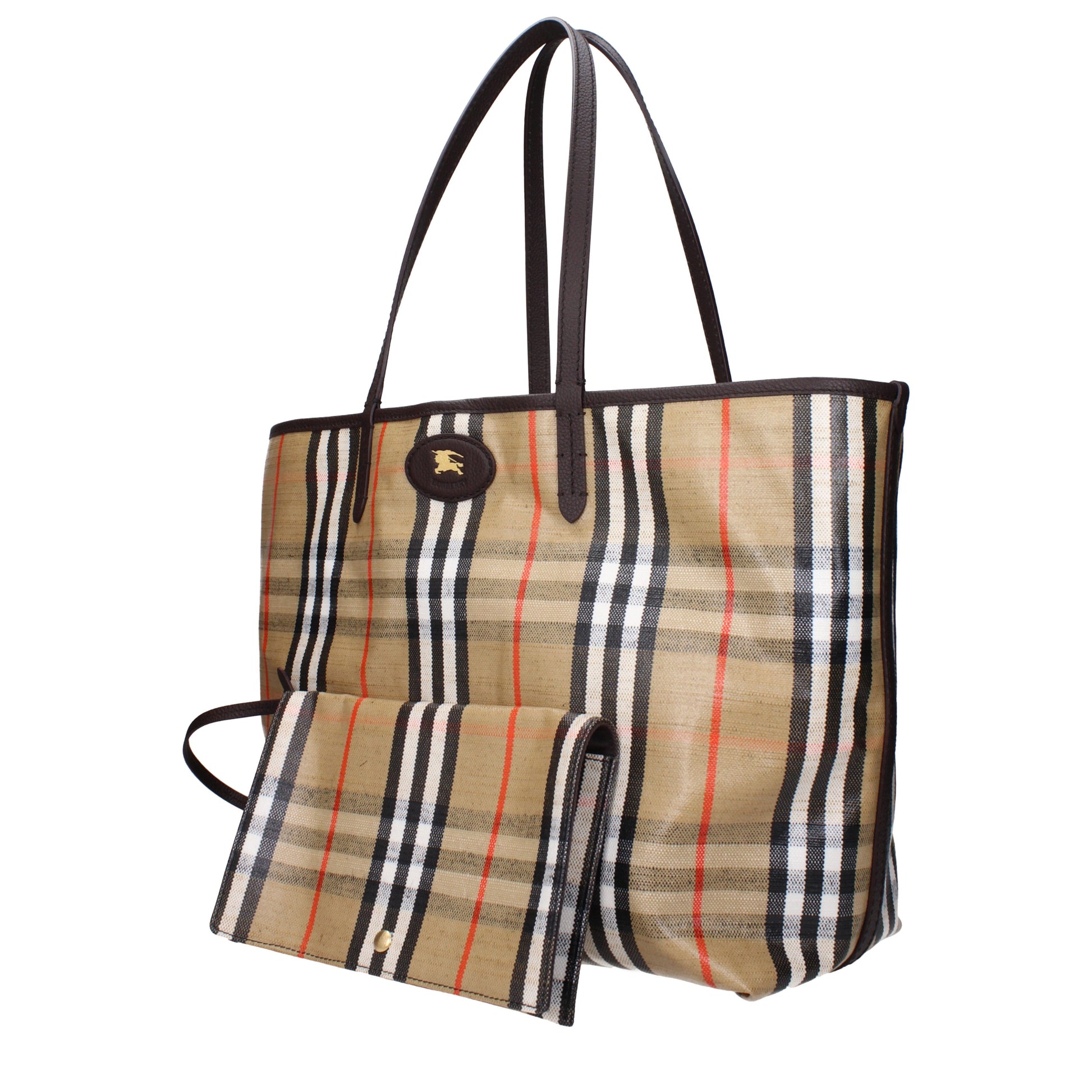 Burberry Shoulder Bags Women Fabric  Beige