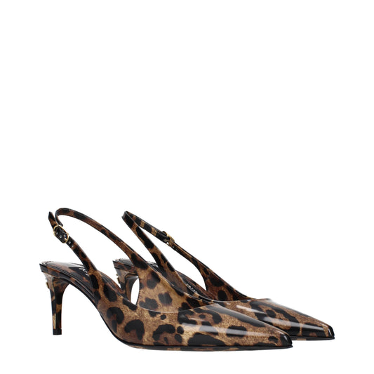 Dolce&Gabbana Women's Sandals Patent Leather