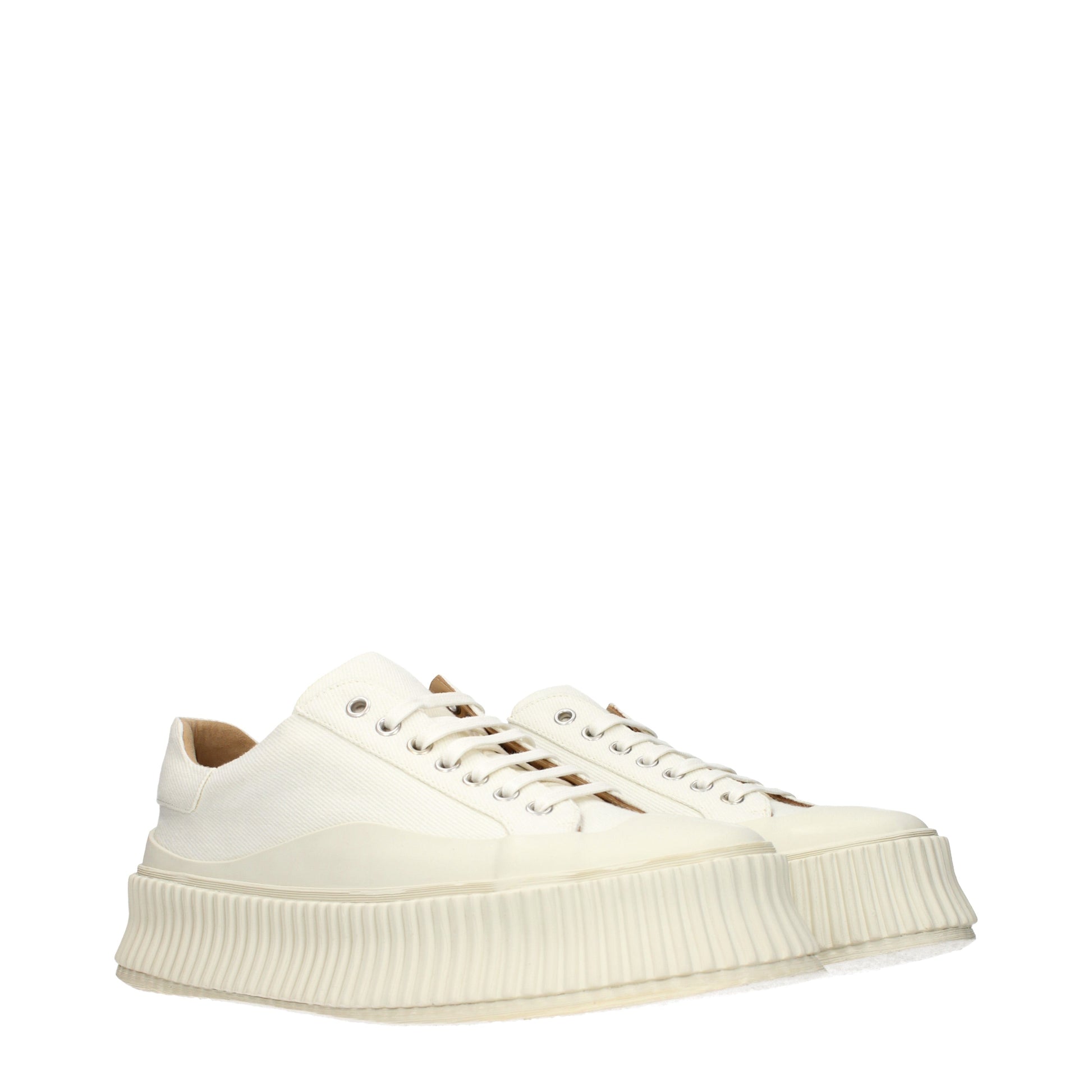 Jil Sander Sneakers Men Fabric  White/Cloud
