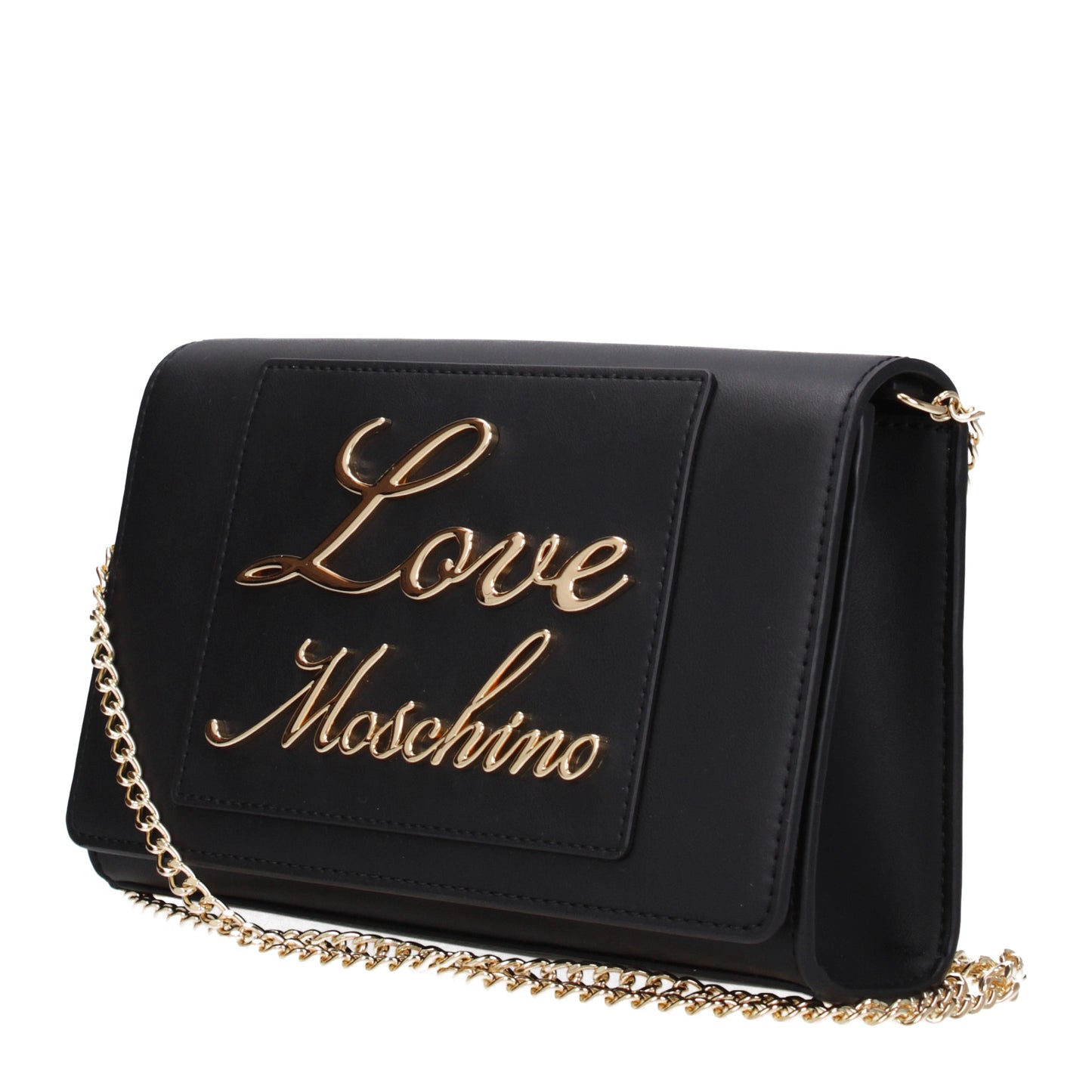 Love Moschino Clutches Women Polyurethane Black