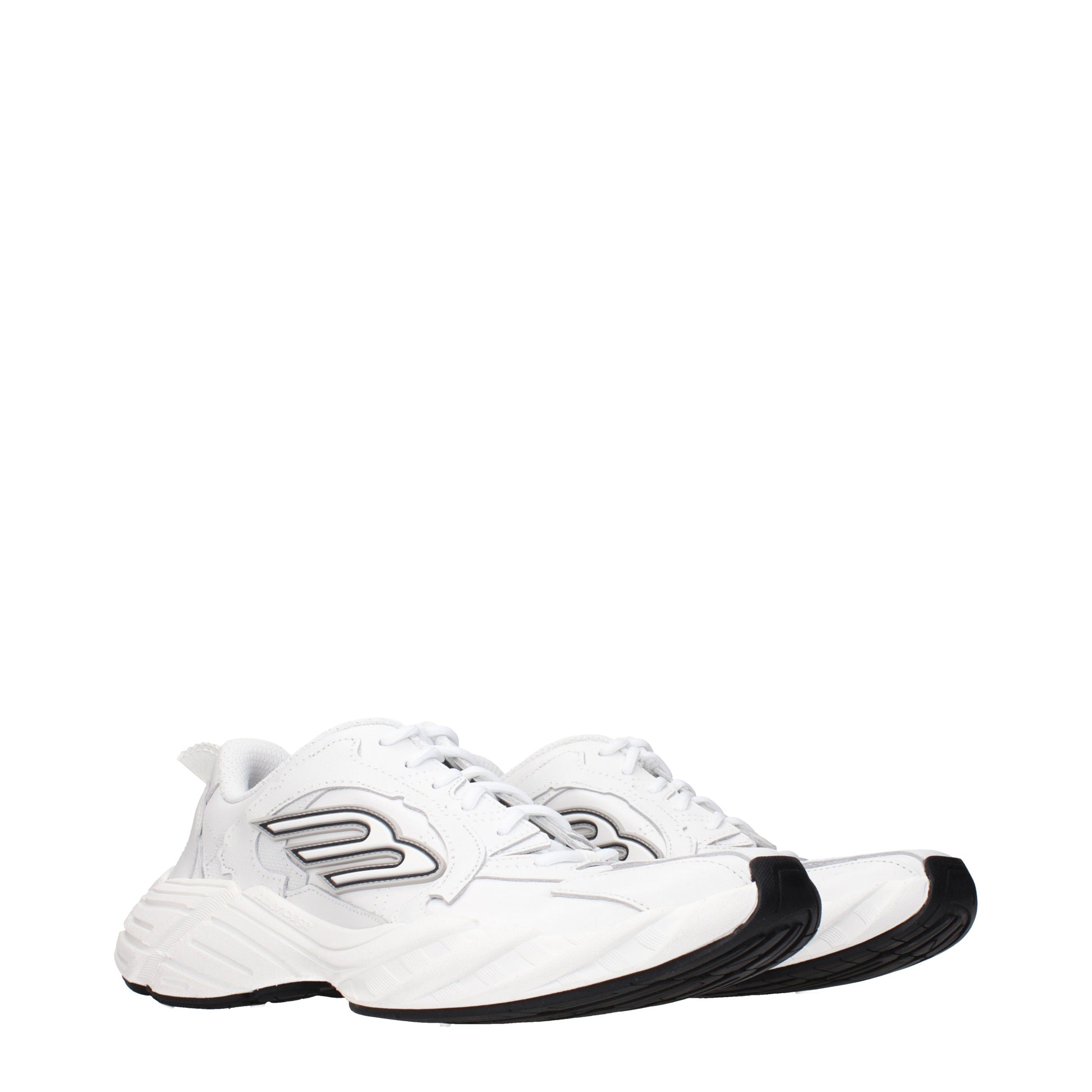 Balenciaga Sneakers Men Leather White