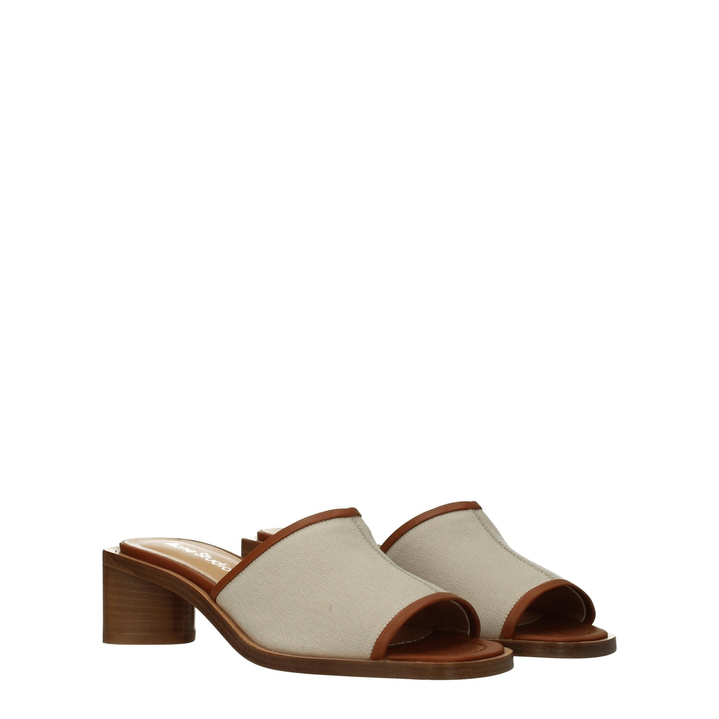 Acne Studios Women's Sandals in Fabric  Beige