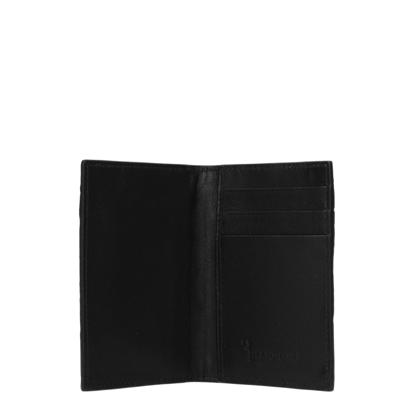 Billionaire Document Holders Men Caiman Crocodilus Black